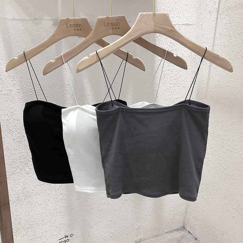 內搭質感吊帶小背心