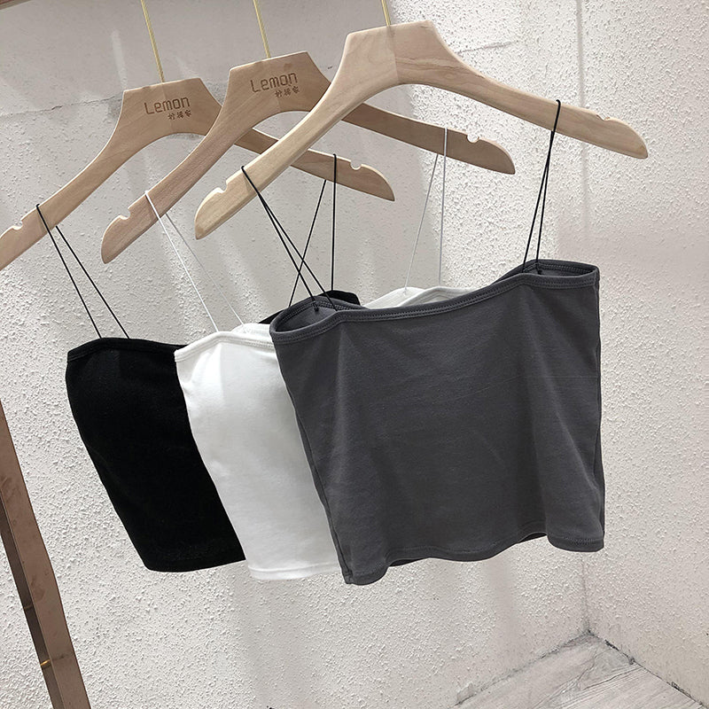 內搭質感吊帶小背心