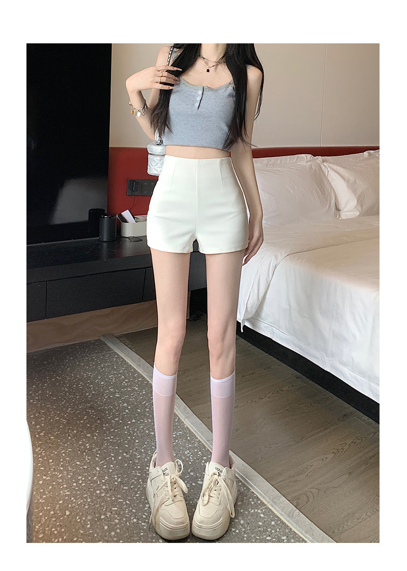 性感高腰設計西裝短褲