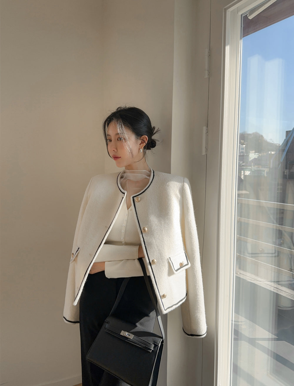 韓系高級質感小香風外套