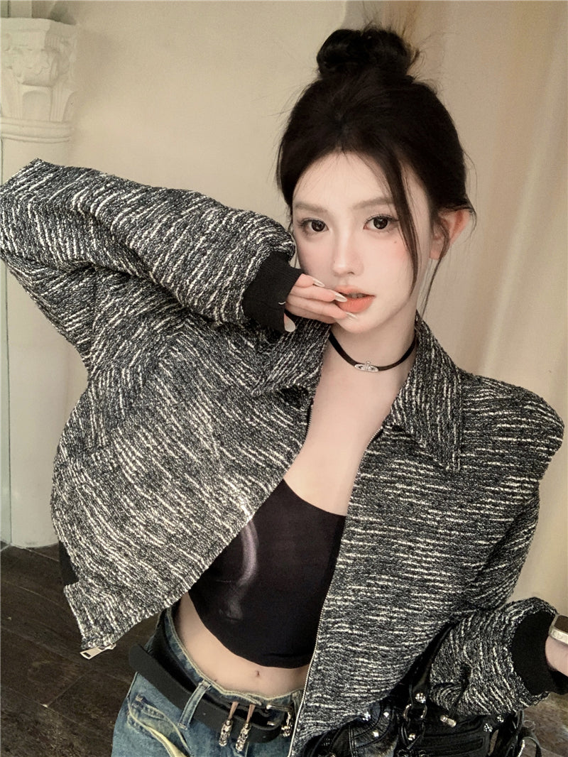 高級感百搭休閒小香風外套