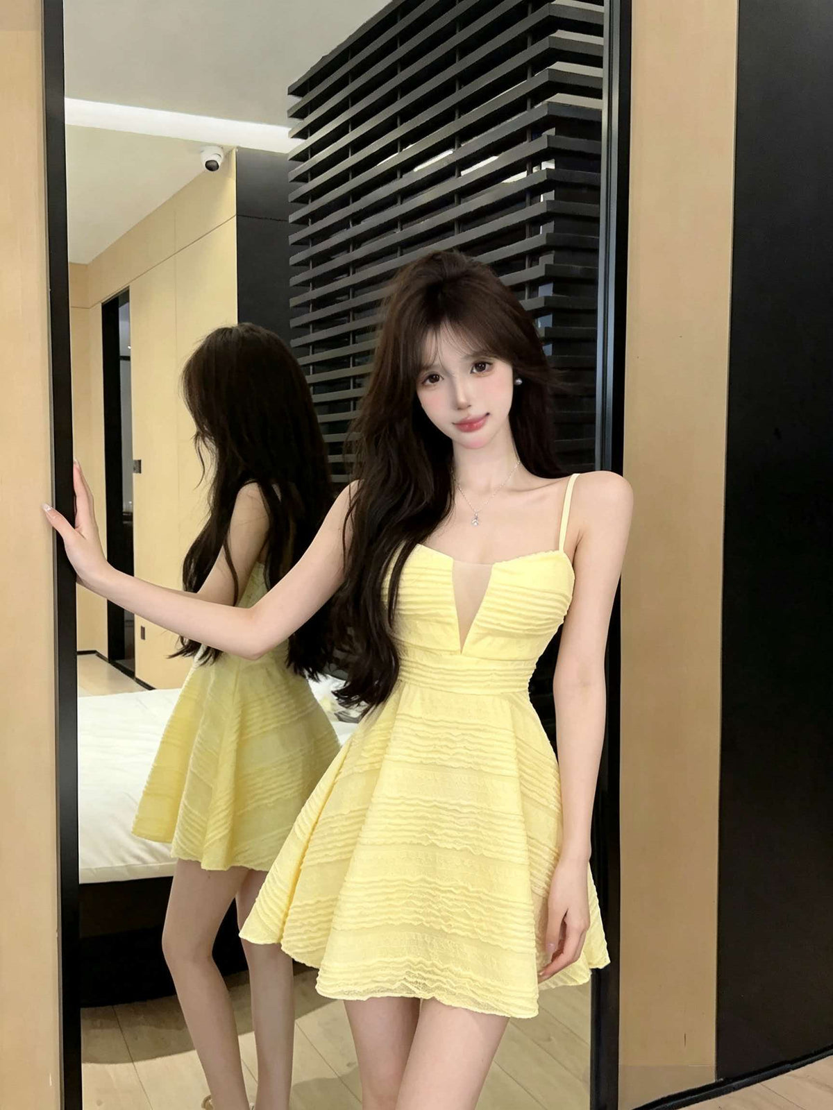 純欲性感辣妹設計感小個子裙