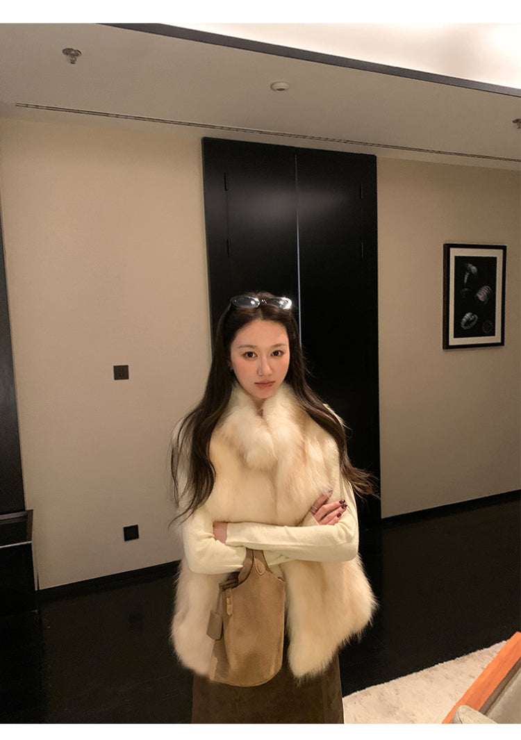 質感毛毛背心