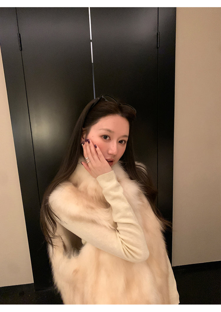 質感毛毛背心