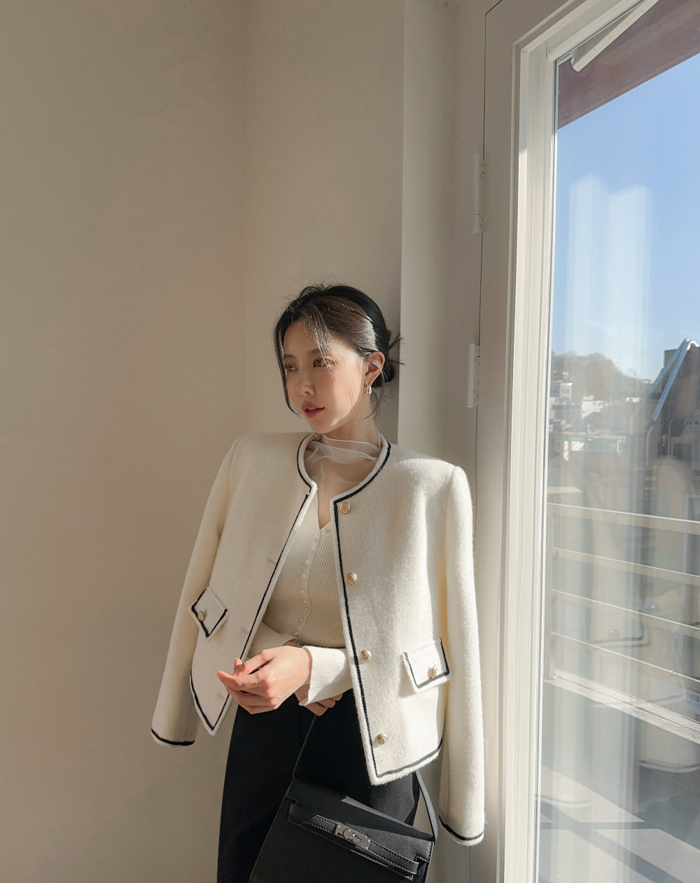 韓系高級質感小香風外套