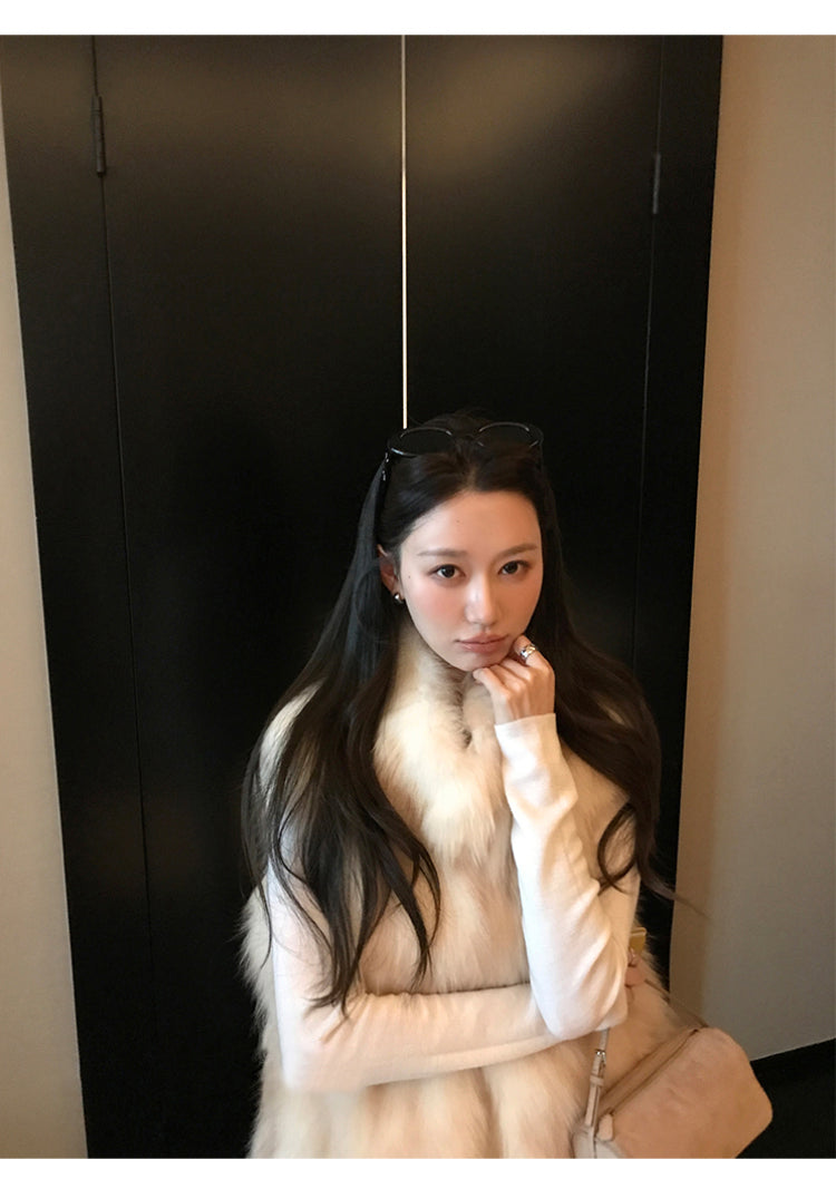 質感毛毛背心