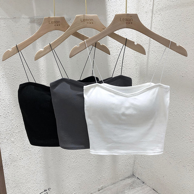 內搭質感吊帶小背心
