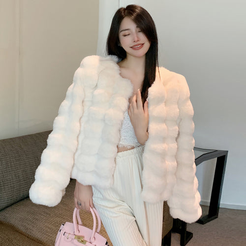加厚高級感毛毛外套
