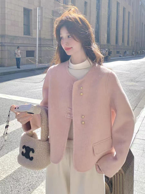 小香風甜美氣質顯瘦上衣