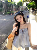 質感簡約風吊帶上衣