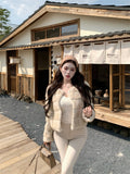 氣質貴婦小香風毛毛氣質外套