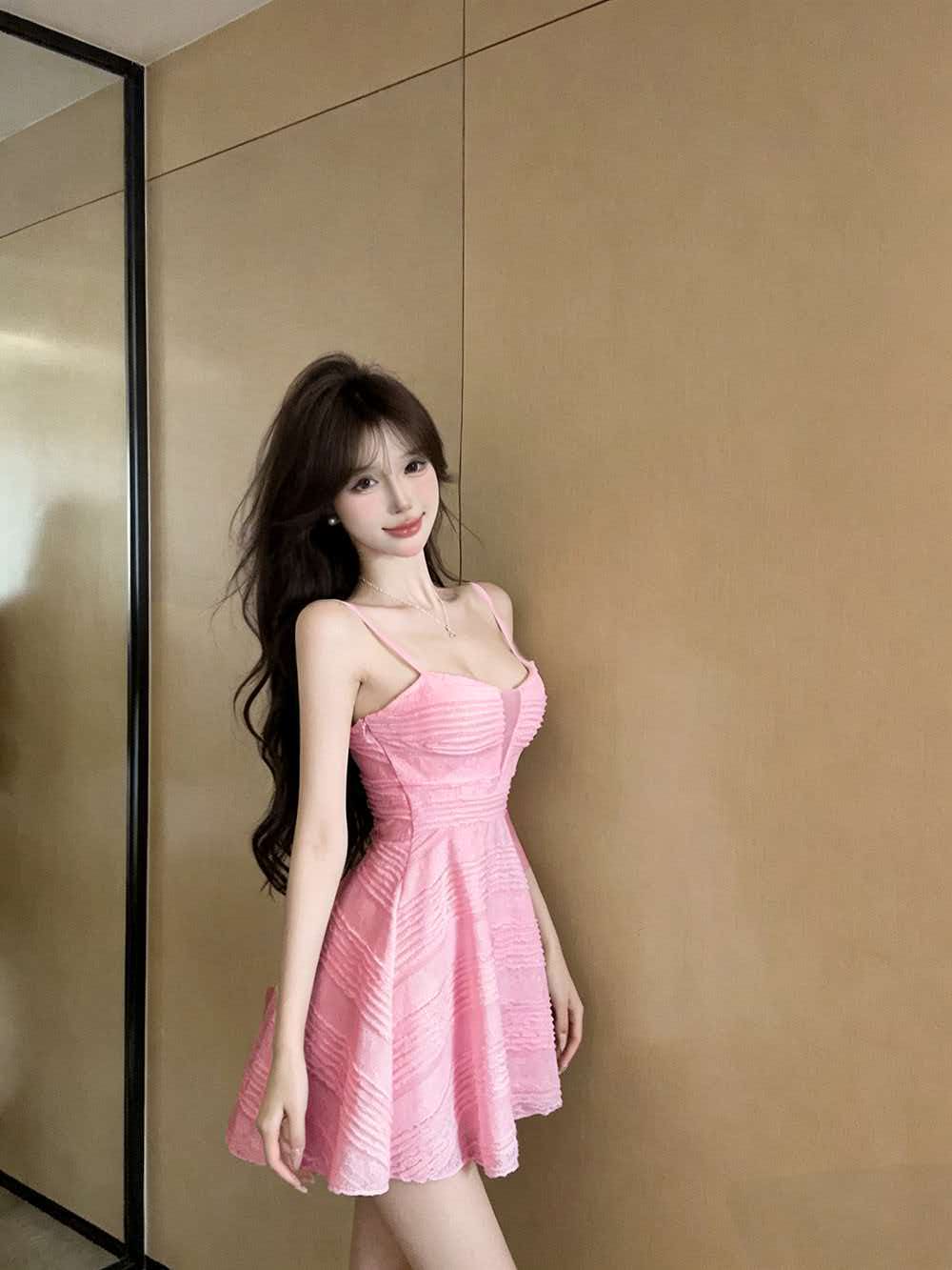 純欲性感辣妹設計感小個子裙