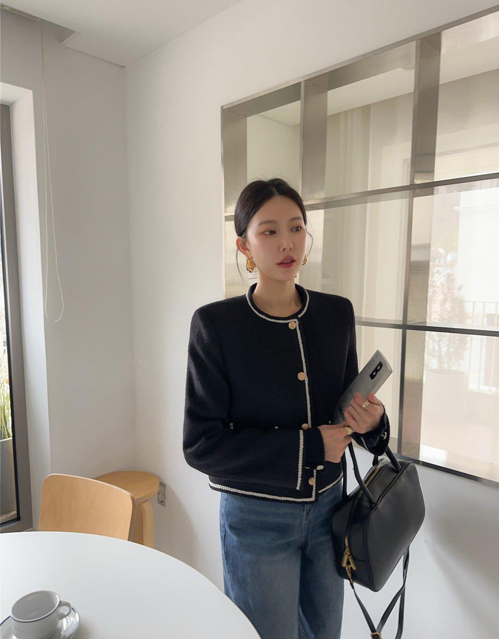 韓系高級質感小香風外套