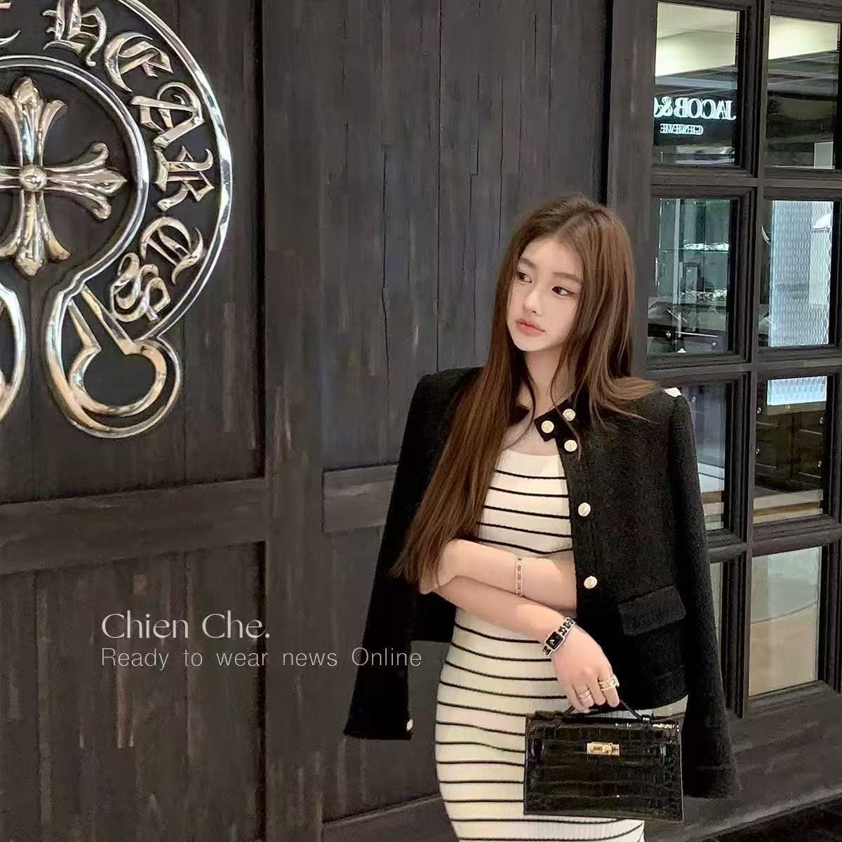 名媛法式小香風外套