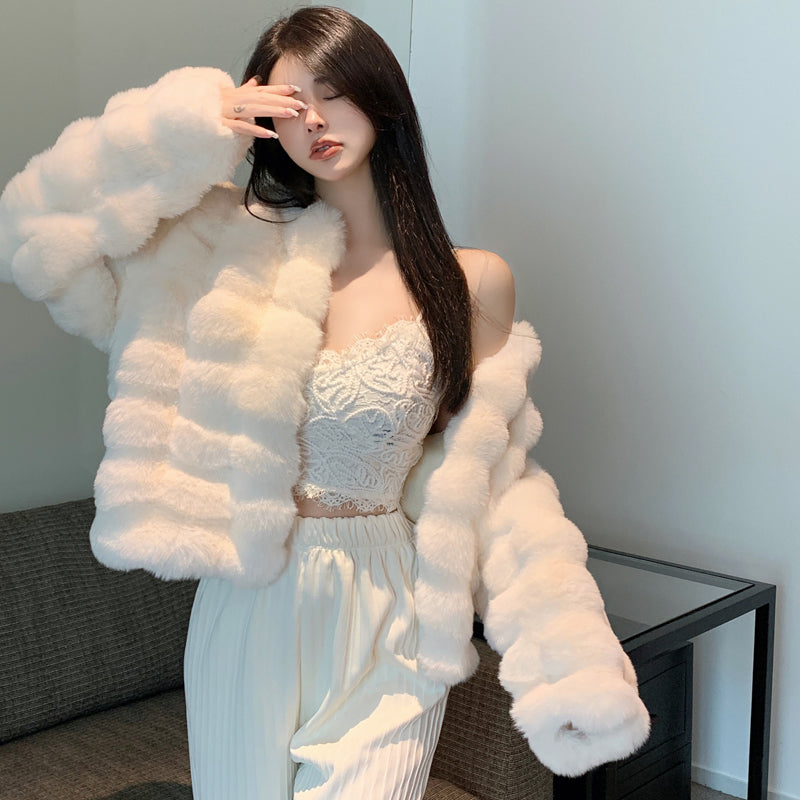 加厚高級感毛毛外套