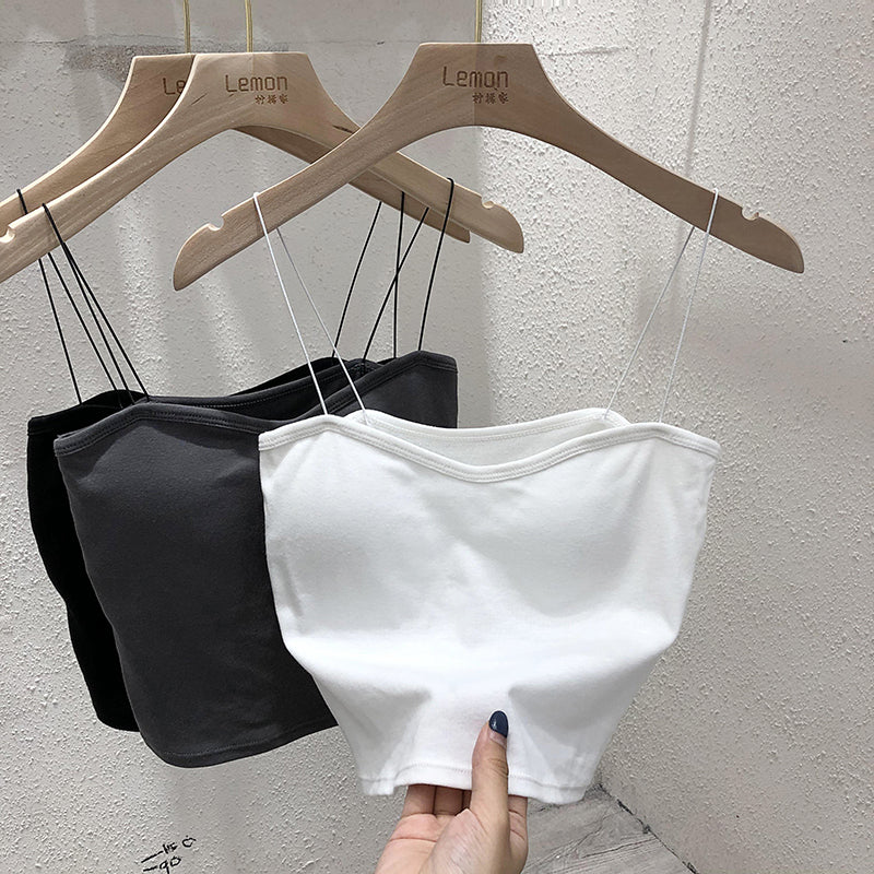 內搭質感吊帶小背心