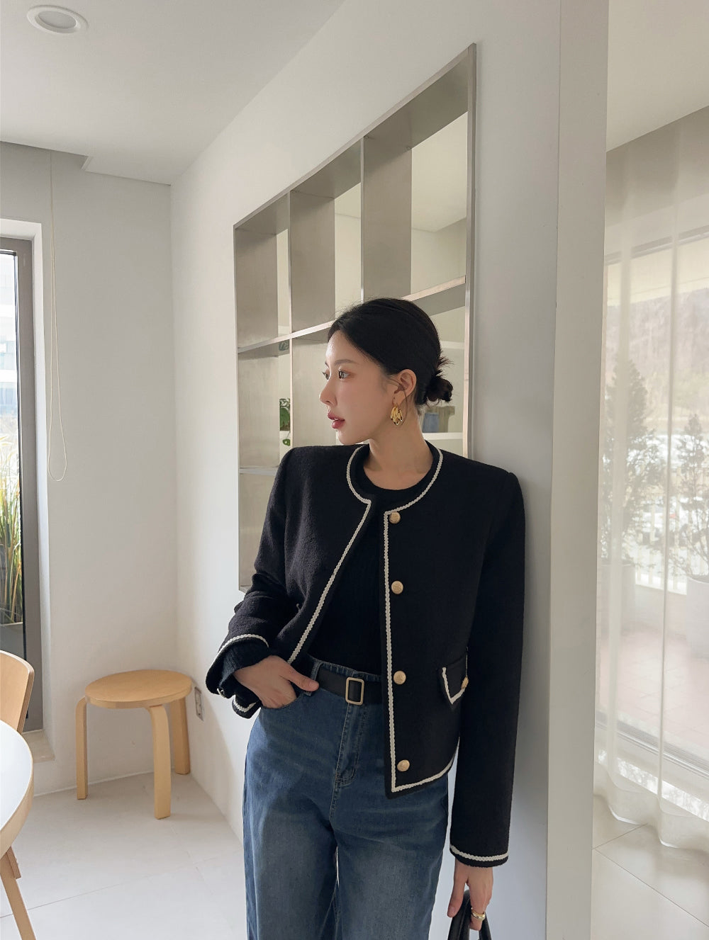 韓系高級質感小香風外套