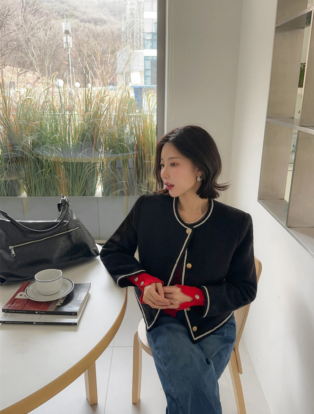 韓系高級質感小香風外套
