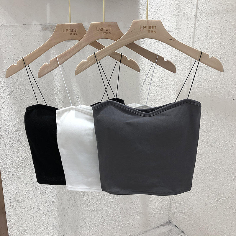內搭質感吊帶小背心
