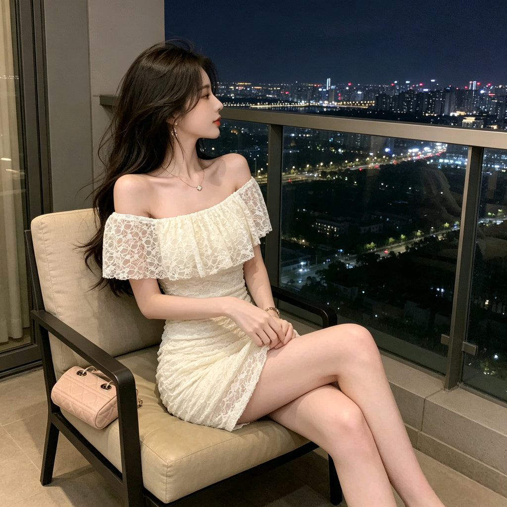韓系小個子百搭溫柔風短裙