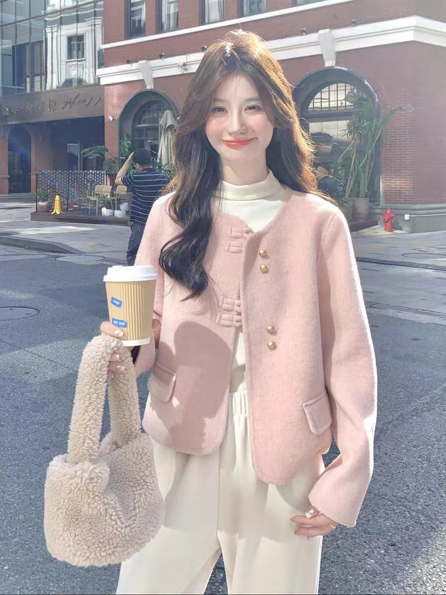 小香風甜美氣質顯瘦上衣