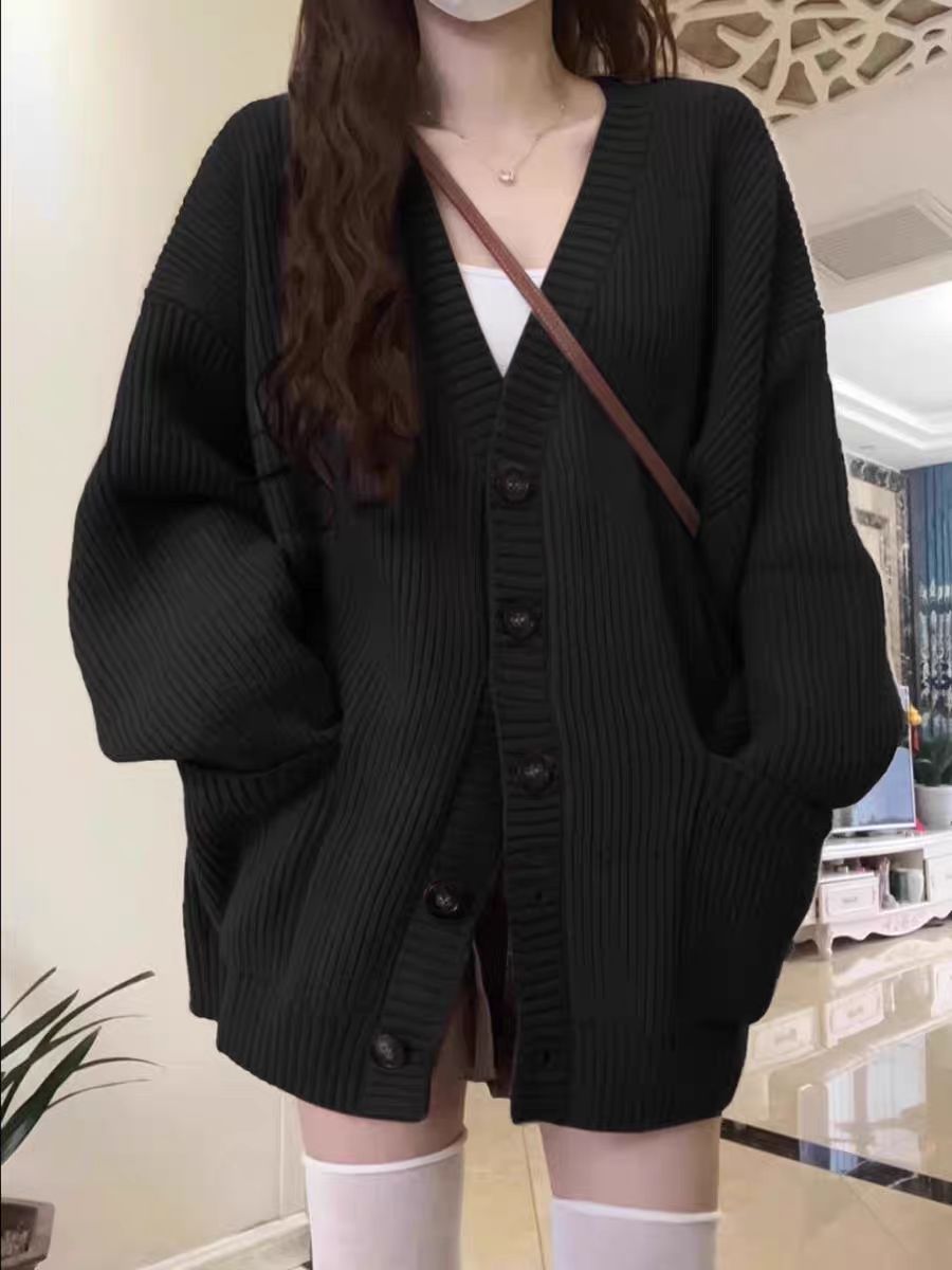 慵懶風針織外套