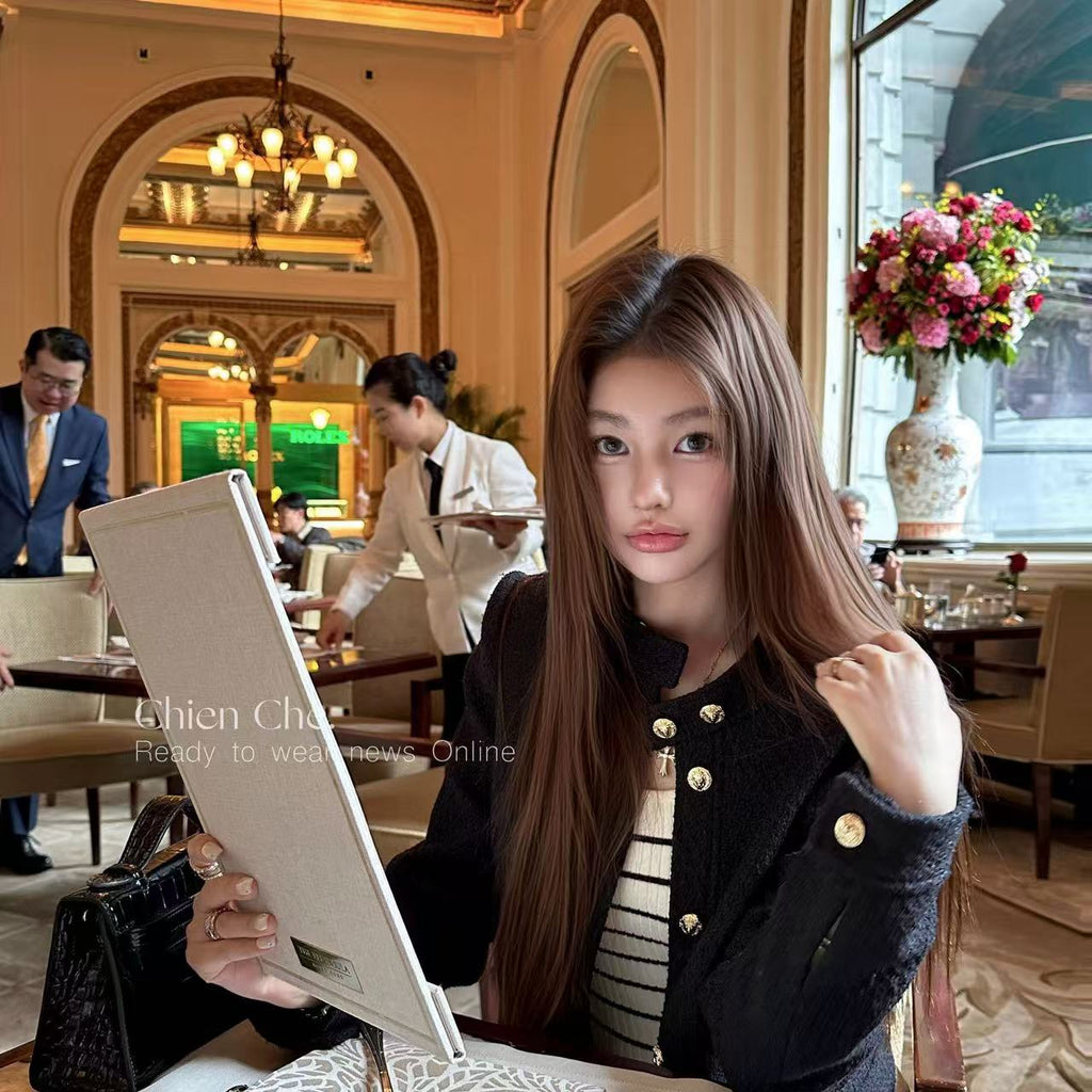 名媛法式小香風外套