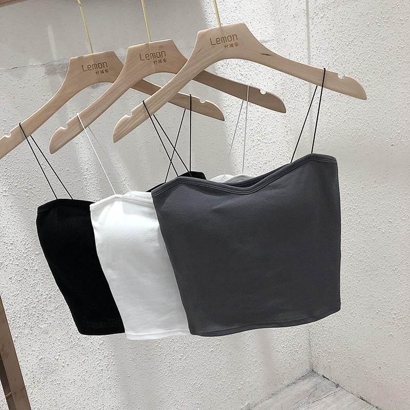內搭質感吊帶小背心