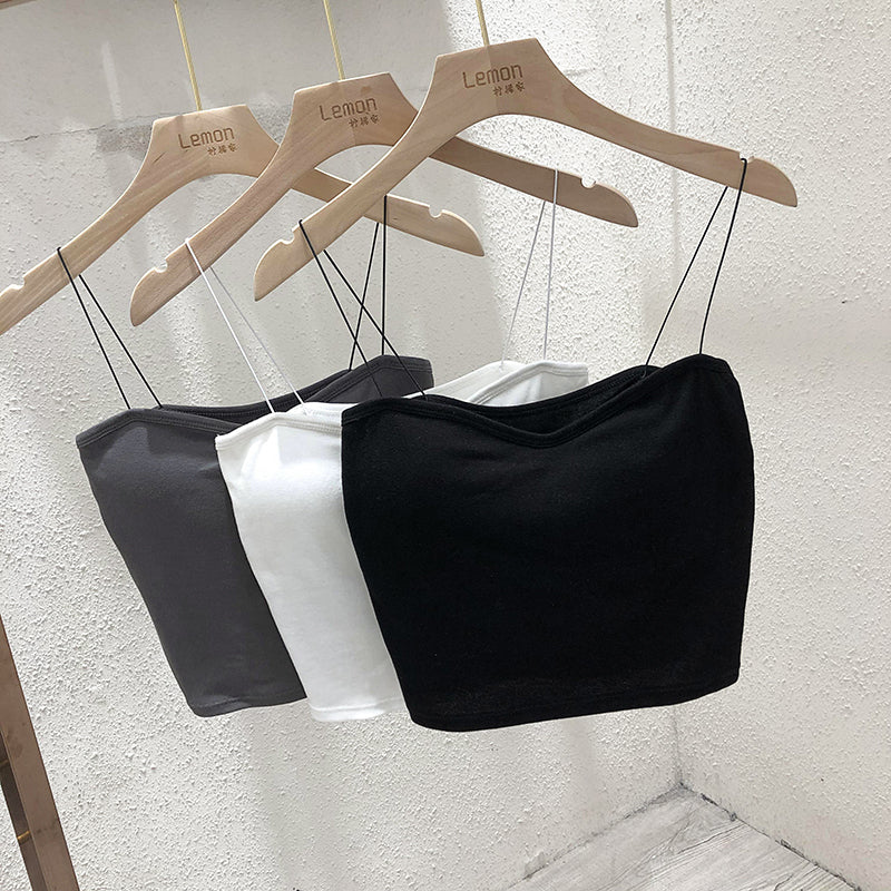 內搭質感吊帶小背心