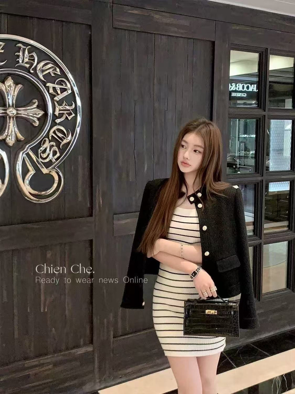 名媛法式小香風外套